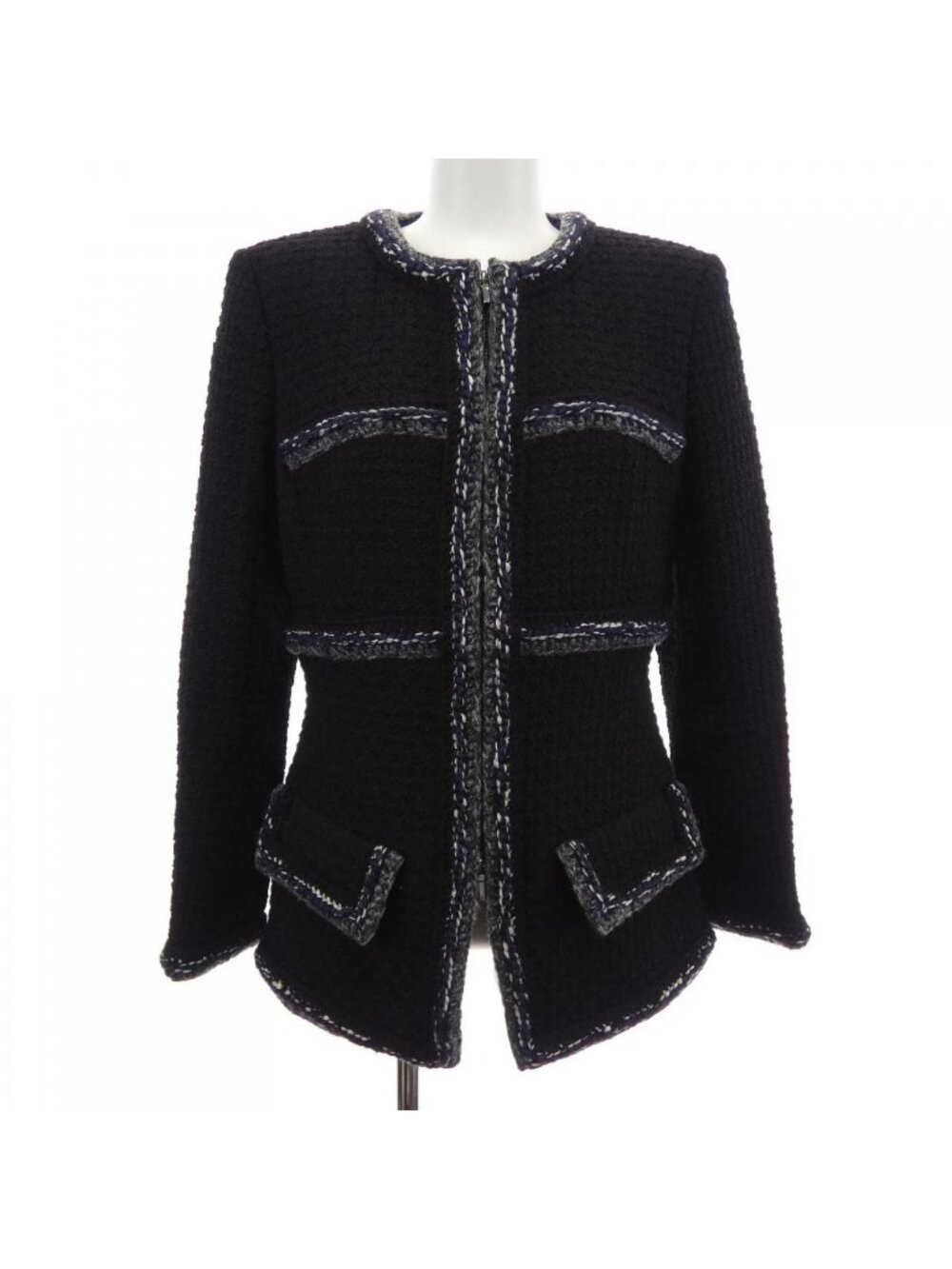 Chanel 17A Collarless Jacket